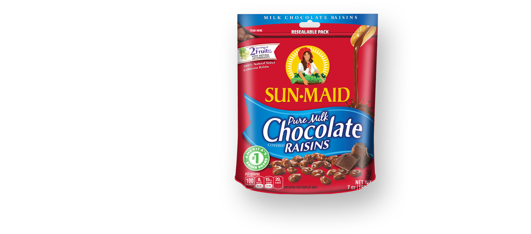 Sun maid chocolate raisins